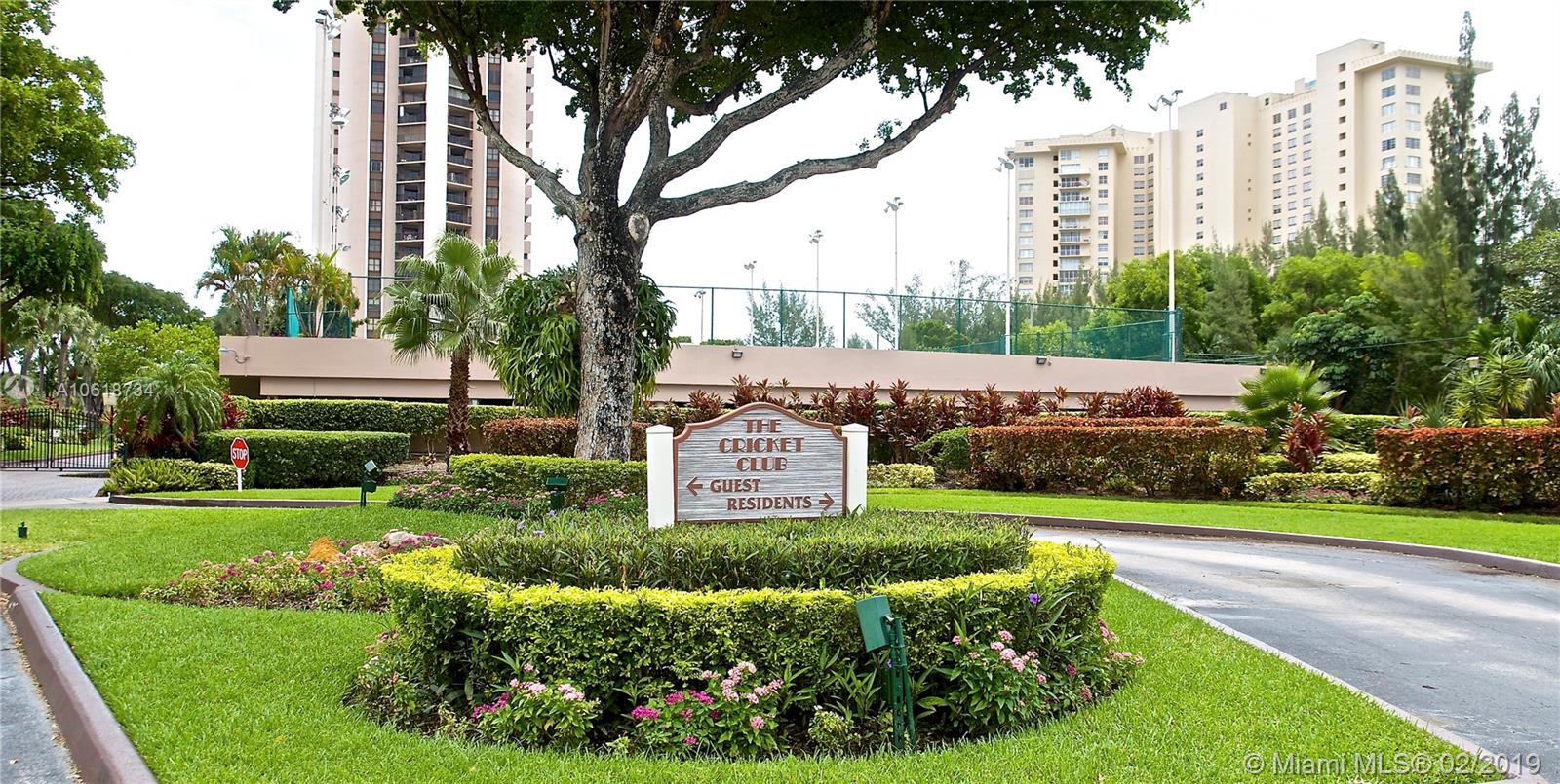 Cricket Club Miami Unit 502 Condo in Biscayne Corridor North Miami