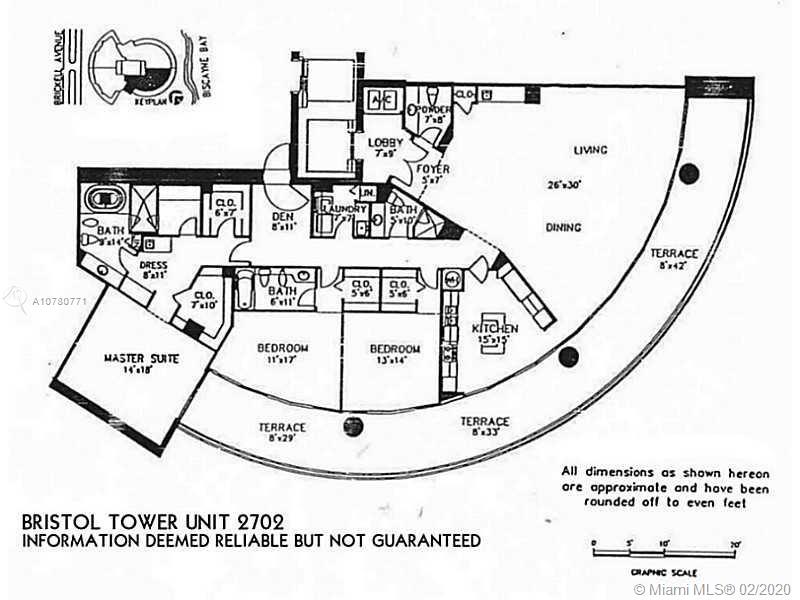 Bristol Tower Condominium Unit 2702 Condo for Sale in