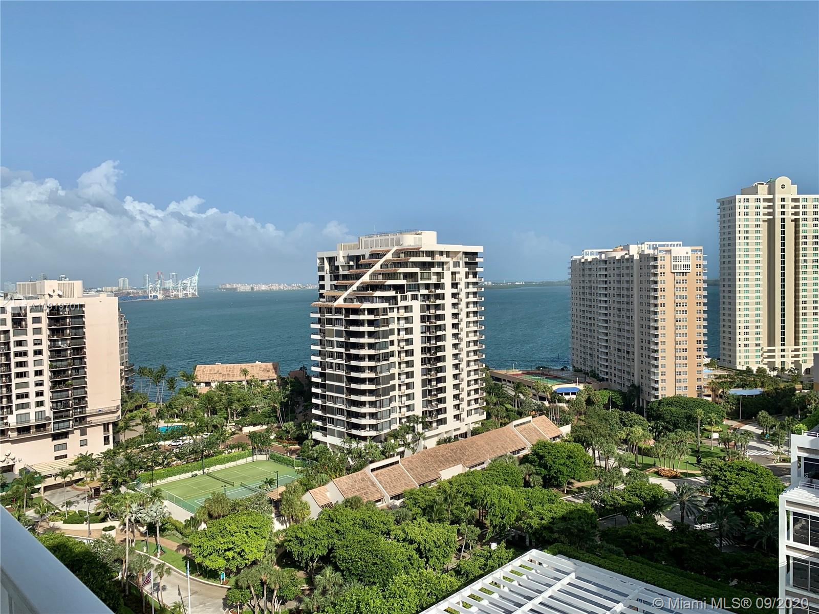 Courvoisier Courts Unit #2011 Condo for Sale in Brickell Key - Miami